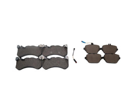 Mercedes E63 AMG S front rear brake pads low dust TopEuro #2631