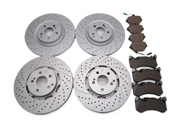 Mercedes Gt53 Amg front rear brake pads & rotors TopEuro #2634