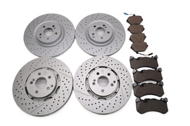 Mercedes Gt53 Amg front rear brake pads & rotors TopEuro #2634