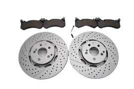 Mercedes Gt53 E63 C63 Cls63 Amg front brake pads & rotors TopEuro #2636