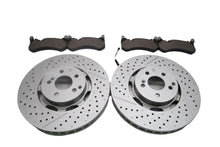 Load image into Gallery viewer, Mercedes Gt53 E63 C63 Cls63 Amg front brake pads &amp; rotors TopEuro #2636