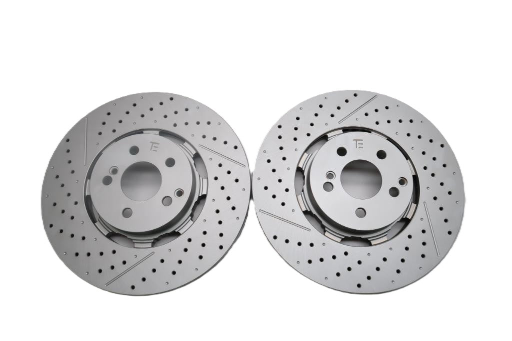 Mercedes Gt53 E63 C63 Cls63 Amg front brake diksc rotors 2pcs TopEuro #2637