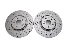 Load image into Gallery viewer, Mercedes Gt53 E63 C63 Cls63 Amg front brake diksc rotors 2pcs TopEuro #2637