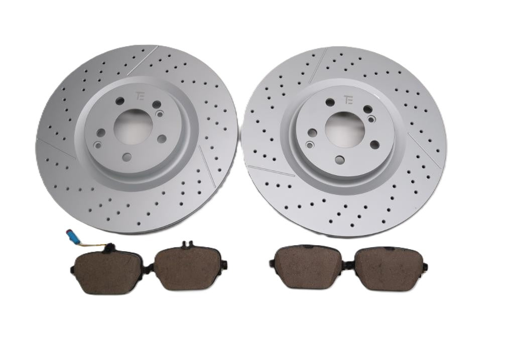 Mercedes Gt53 Amg rear brake pads & rotors TopEuro #2639