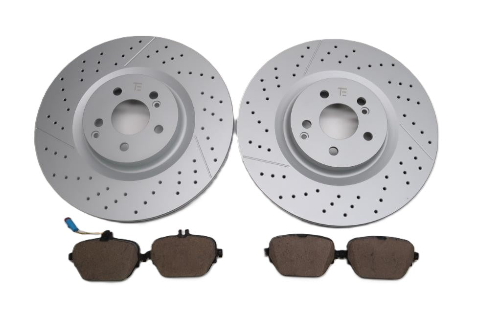 Mercedes Gt53 Amg rear brake pads & rotors TopEuro #2639
