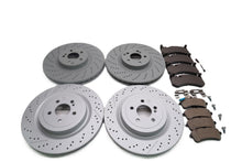Load image into Gallery viewer, Mercedes Benz C63 Amg front rear brake pads &amp; rotors TopEuro #2645