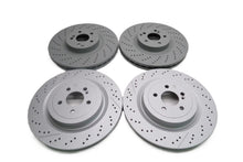 Load image into Gallery viewer, Mercedes Benz C63 Amg front &amp; rear brake disc rotors TopEuro #2646