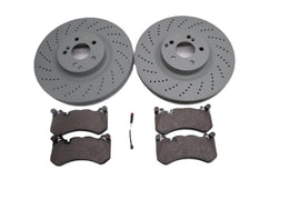 Mercedes Benz C63 Amg front brake pads & rotors TopEuro #2647