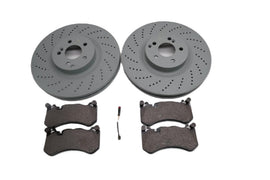 Mercedes Benz C63 Amg front brake pads & rotors TopEuro #2647