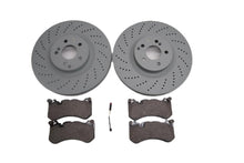 Load image into Gallery viewer, Mercedes Benz C63 Amg front brake pads &amp; rotors TopEuro #2647