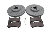 Load image into Gallery viewer, Mercedes Benz C63 Amg front brake pads &amp; rotors TopEuro #2647