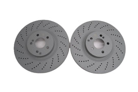 Mercedes Benz C63 Amg front brake disk rotors TopEuro #2648