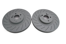 Mercedes Benz C63 Amg front brake disk rotors TopEuro #2648