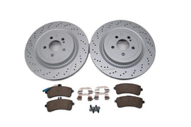 Mercedes Benz C63 Sl63 Sl65 Amg rear brake pads & rotors TopEuro #2650