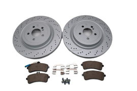 Mercedes Benz C63 Sl63 Sl65 Amg rear brake pads & rotors TopEuro #2650