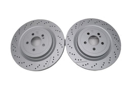 Mercedes Benz C63 Sl63 Sl65 Gt63 Gt Amg rear brake disc rotors 2pcs TopEuro #2651