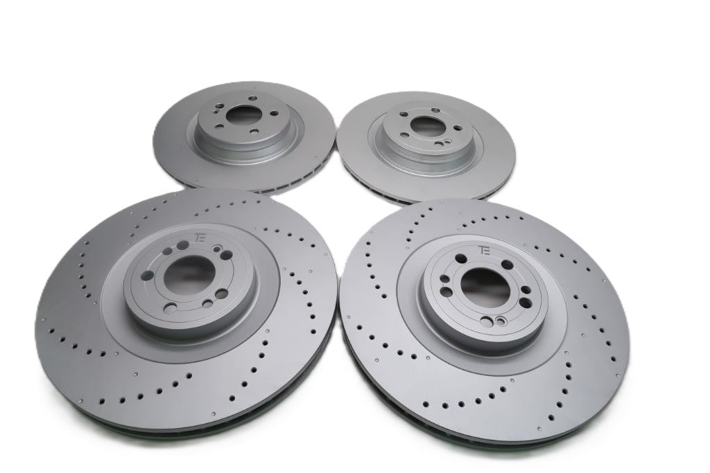 Mercedes Gle53 Amg front & rear brake disc rotors TopEuro #2657