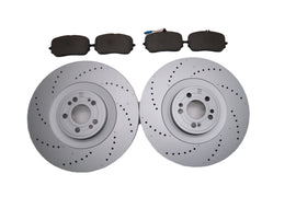 Mercedes Gle53 Amg front brake pads & rotors TopEuro #2658