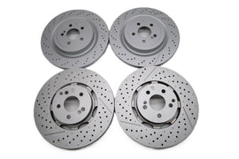 Mercedes Gt front & rear brake disc rotors TopEuro #2668