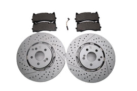 Mercedes Gt front brake pads & rotors TopEuro #2669
