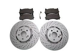 Mercedes Gt front brake pads & rotors TopEuro #2669