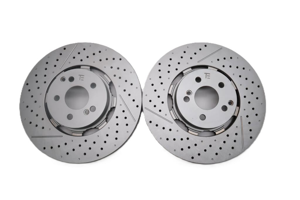 Mercedes Gt E63 C63 Gt Gt63 Sl55 Sl63 Cls63 front brake rotors TopEuro #2670