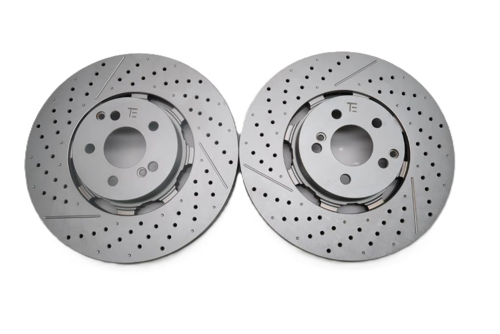 Mercedes Gt E63 C63 Gt Gt63 Sl55 Sl63 Cls63 front brake rotors TopEuro #2670