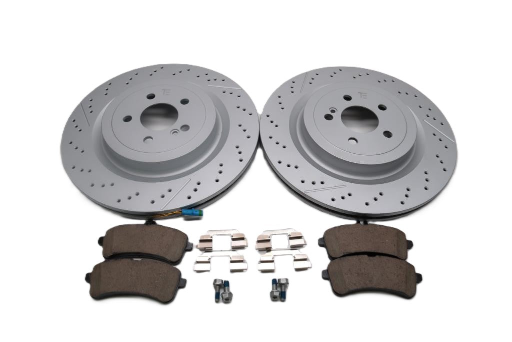 Mercedes Gt C63 Sl63 Sl65 rear brake pads & rotors TopEuro #2672