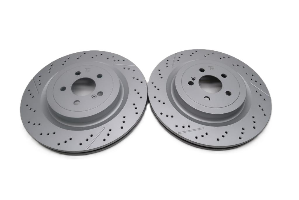 Mercedes Gt C63 Sl63 Sl65 rear brake disc rotors TopEuro #2673
