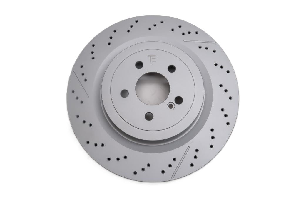 Mercedes Gt C63 Sl63 Sl65 rear brake disc rotor 1pc TopEuro #2674