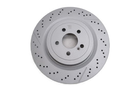 Mercedes Gt C63 Sl63 Sl65 rear brake disc rotor 1pc TopEuro #2674