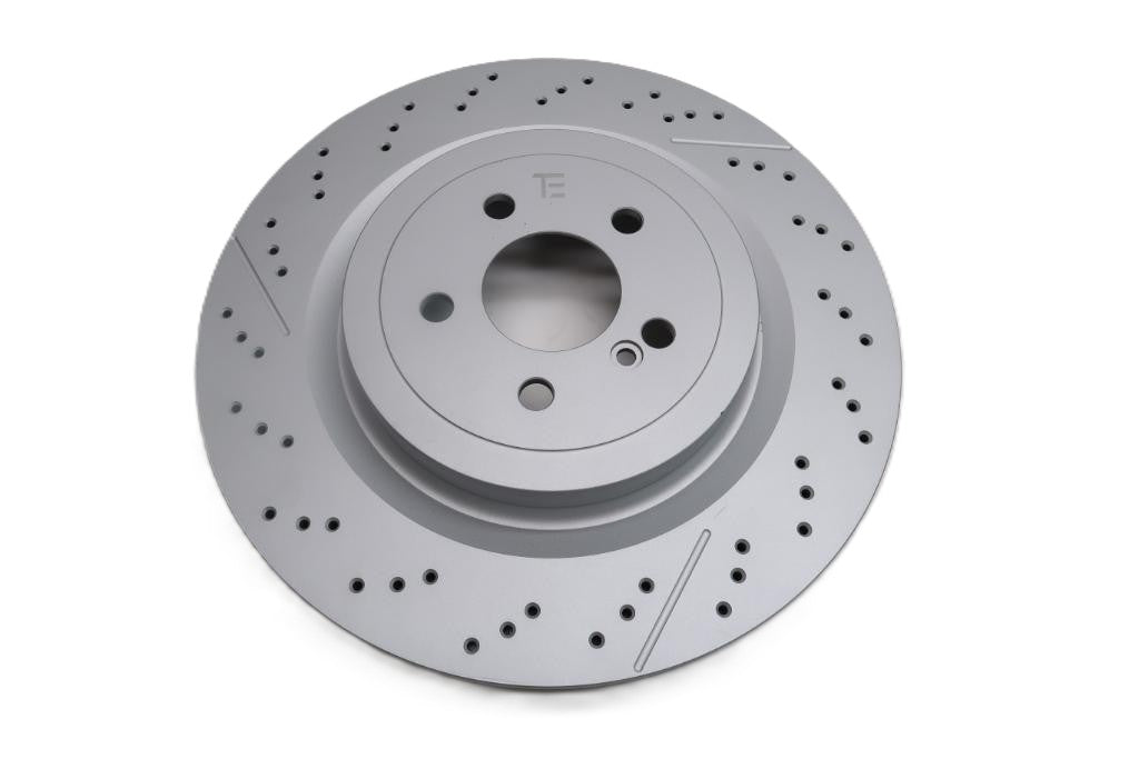 Mercedes Gt C63 Sl63 Sl65 rear brake disc rotor 1pc TopEuro #2674