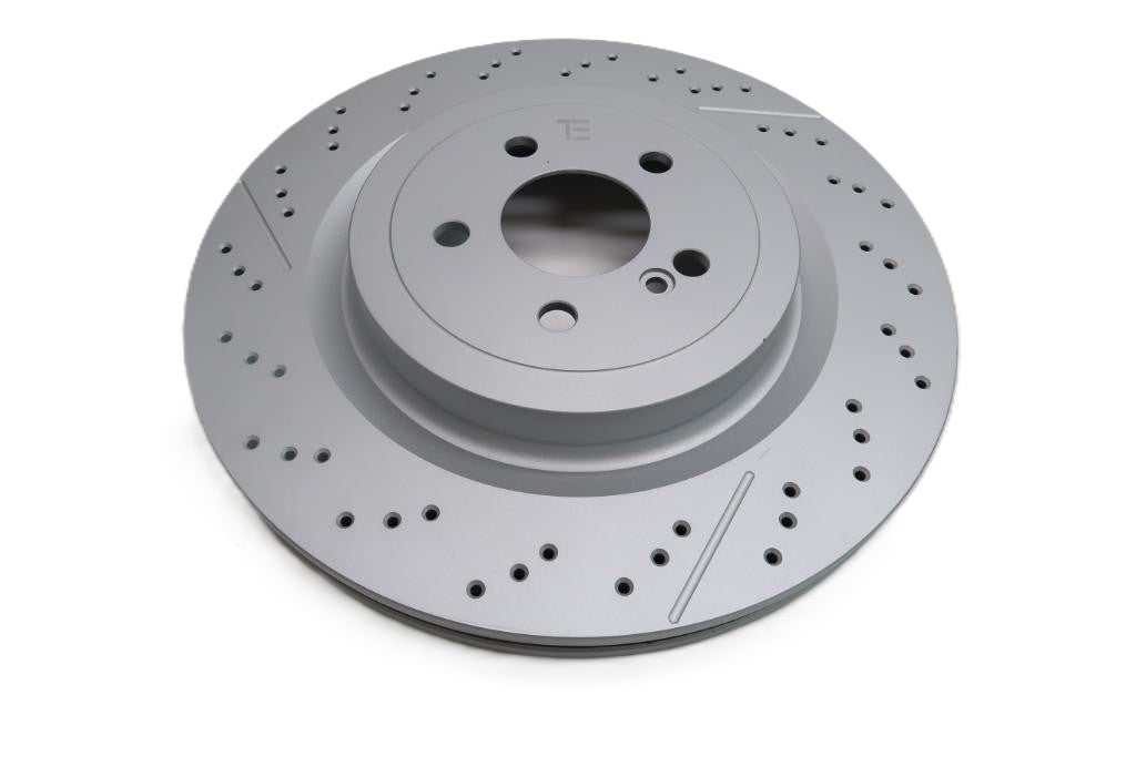 Mercedes Gt C63 Sl63 Sl65 rear brake disc rotor 1pc TopEuro #2674