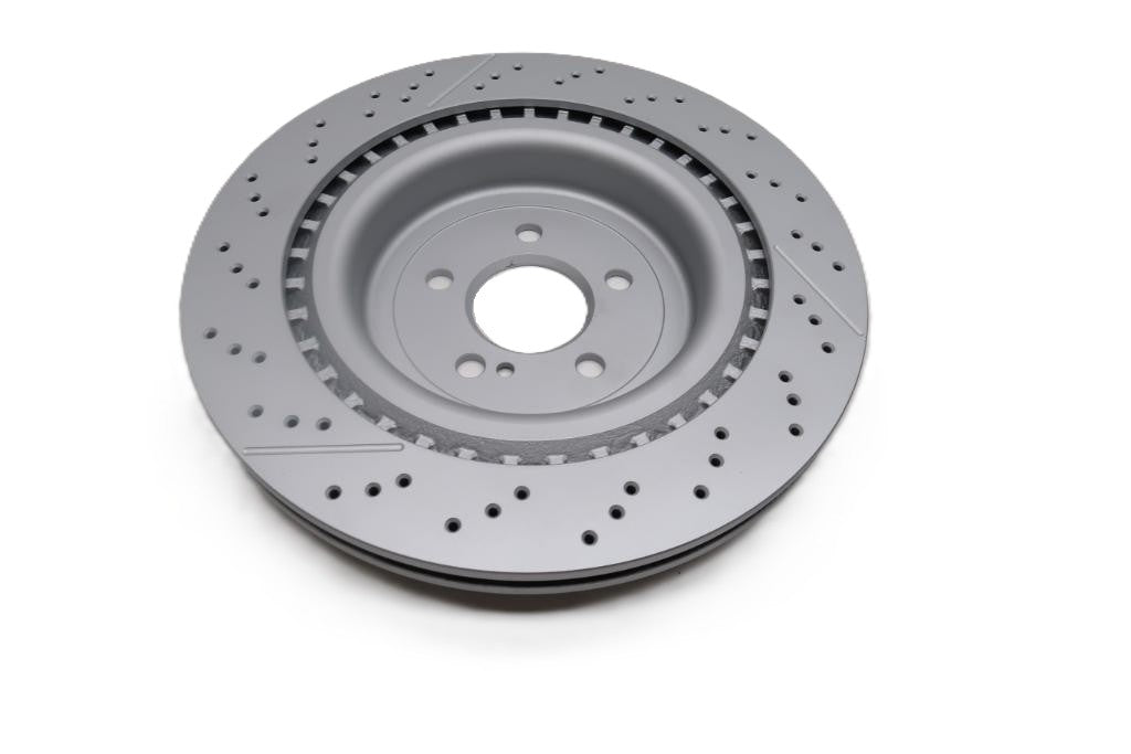Mercedes Gt C63 Sl63 Sl65 rear brake disc rotor 1pc TopEuro #2674
