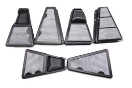 Bentley Continental GT GTC Flying Spur cabin carbon pollen air filters 5 sets #2163