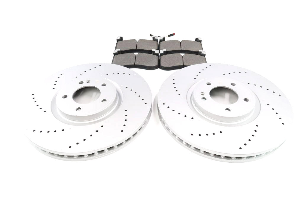 Mercedes G63 front brake pads and rotors TopEuro #1236