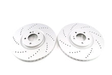 Load image into Gallery viewer, Mercedes G63 front brake disc rotors 2pcs TopEuro #1237