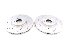 Load image into Gallery viewer, Mercedes G63 front brake disc rotors 2pcs TopEuro #1237