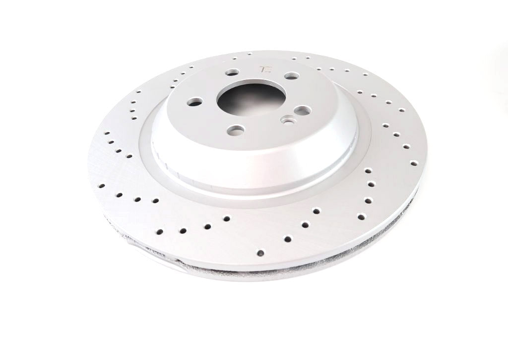 Mercedes S class S550 front rear brake pads & rotors TopEuro #1451