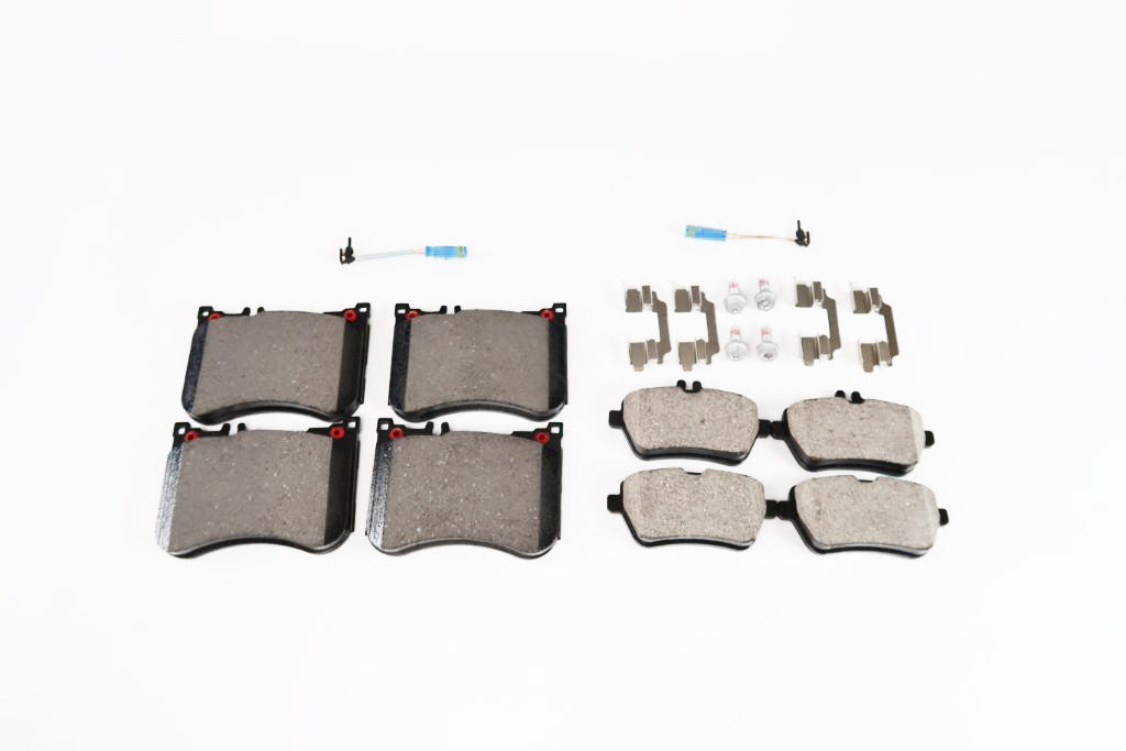 Mercedes S class S550 front and rear brake pads & rotors TopEuro #665