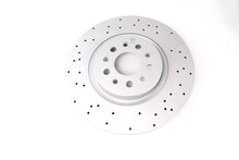 Load image into Gallery viewer, Maserati Ghibli Base front and rear drilled upgraded rotors #1434