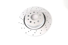 Load image into Gallery viewer, Maserati Ghibli Base front and rear drilled upgraded rotors #1434