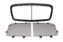 Load image into Gallery viewer, Bentley Continental Flying Spur main radiator flat black grille 3pcs #2758