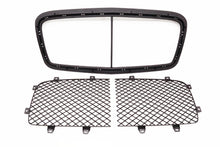 Load image into Gallery viewer, Bentley Continental Flying Spur main radiator flat black grille 3pcs #2758