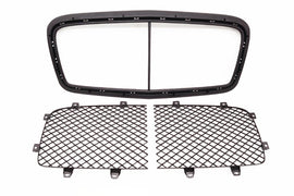 Bentley Continental Flying Spur main radiator flat black grille 3pcs #2758