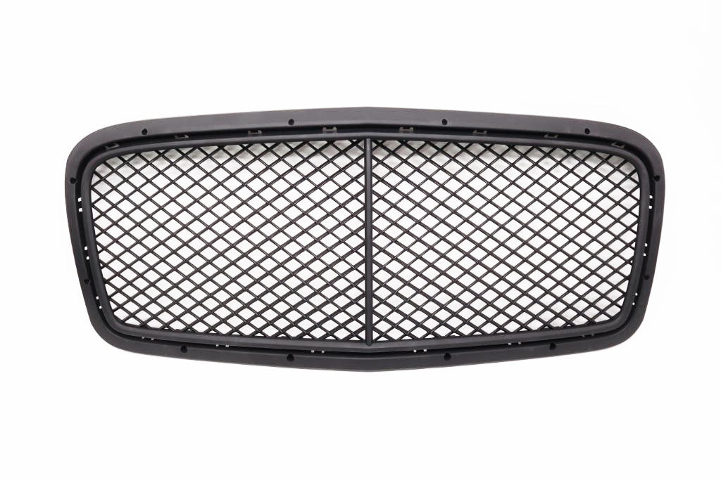Bentley Continental Flying Spur main radiator flat black grille 3pcs #2758