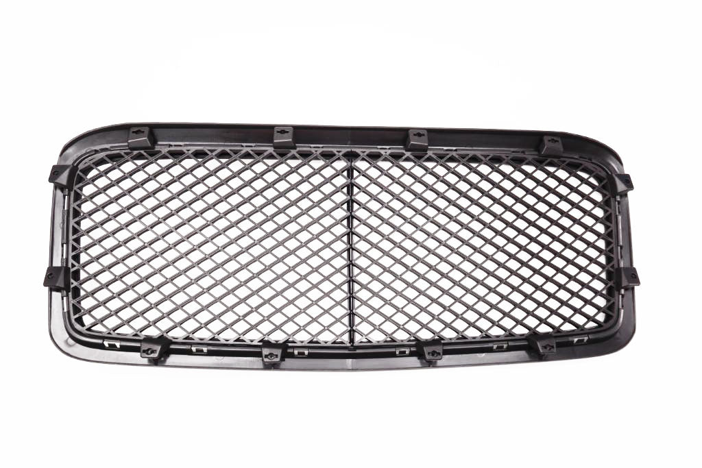 Bentley Continental Flying Spur main radiator flat black grille 3pcs #2758