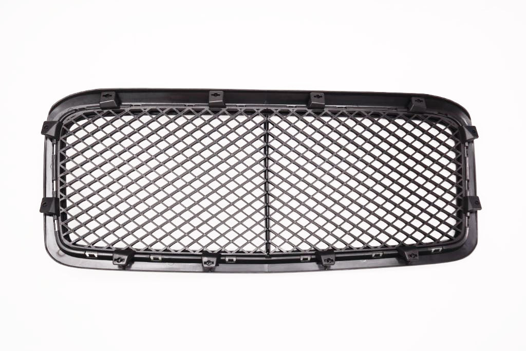 Bentley Continental Flying Spur main radiator flat black grille 3pcs #2758