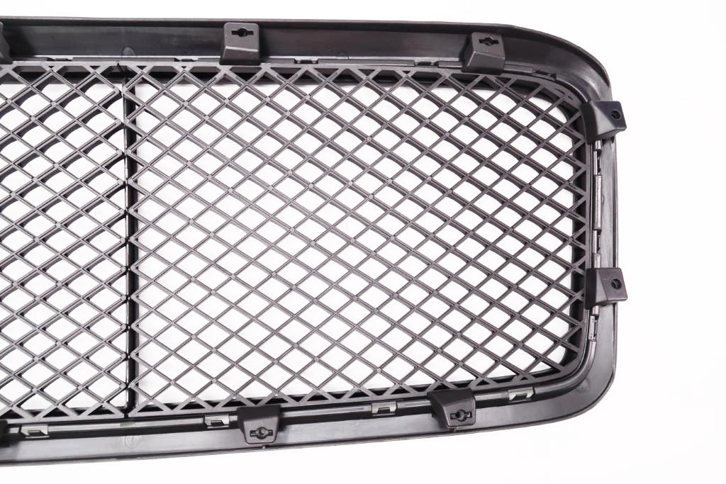 Bentley Continental Flying Spur main radiator flat black grille 3pcs #2758