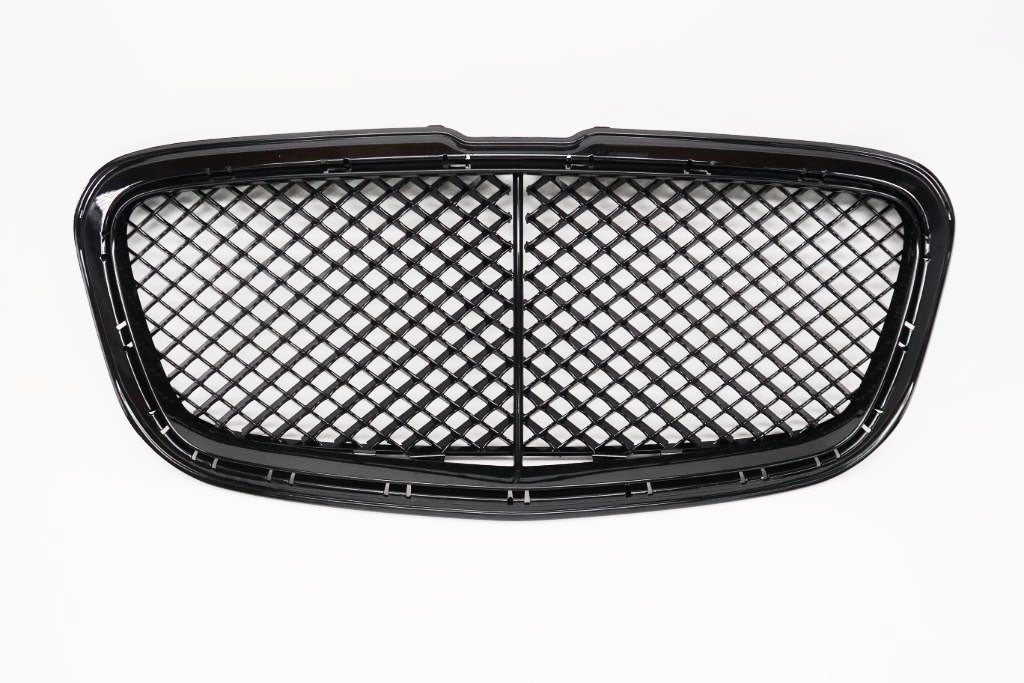 Bentley Continental Gtc Gt Flying Spur front black grille inserts & trim #2763